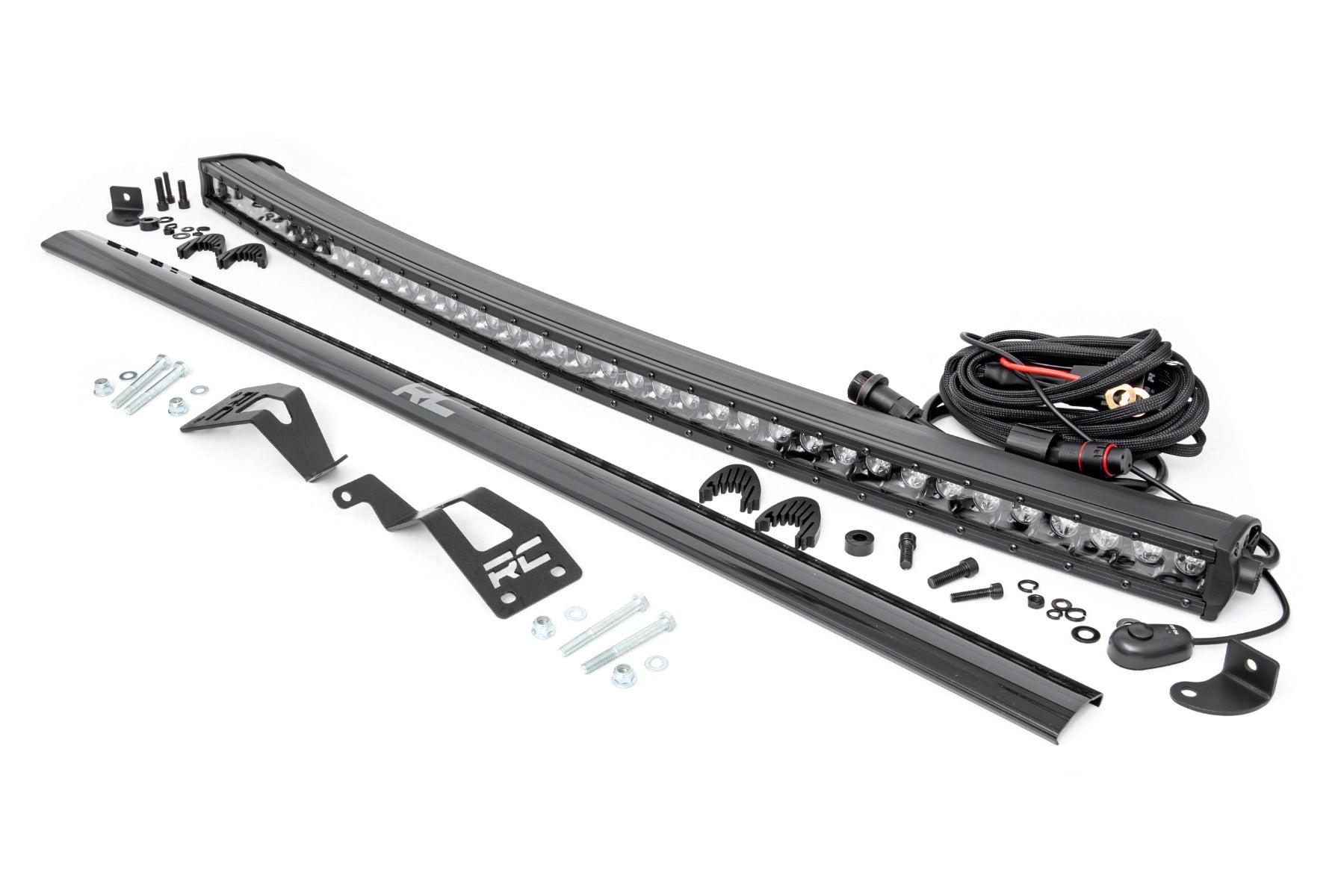LED Light Kit | Front Mount | 40" Black Single Row | Can-Am Commander Max 1000
