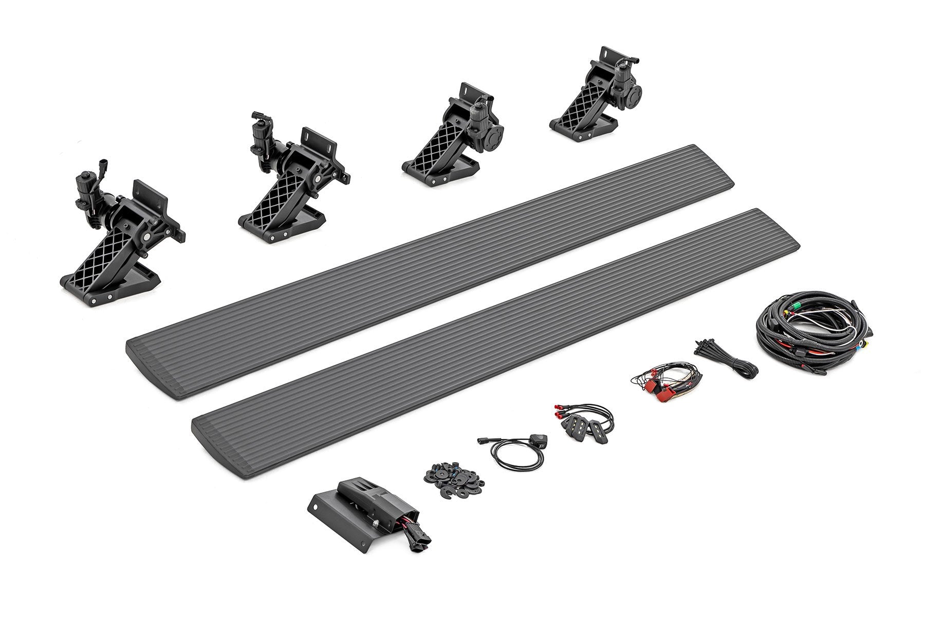 Power Running Boards | Dual Electric Motor | Crew Cab | Ford F-150/Lightning/F-250/F-350/Raptor (15-24)