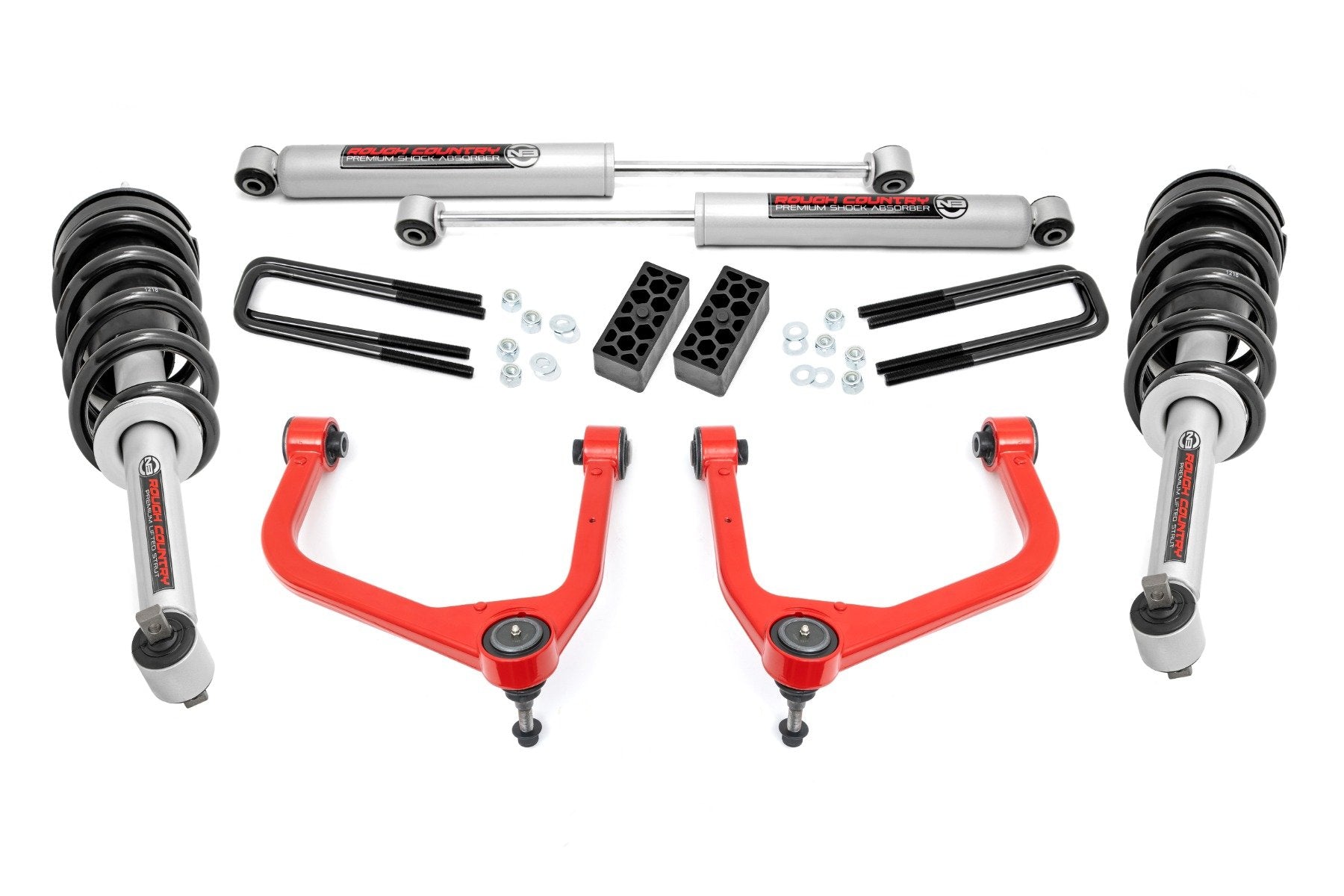 3.5 Inch Lift Kit | N3 Struts | GMC Sierra 1500 2WD/4WD (2019-2025 & Classic)