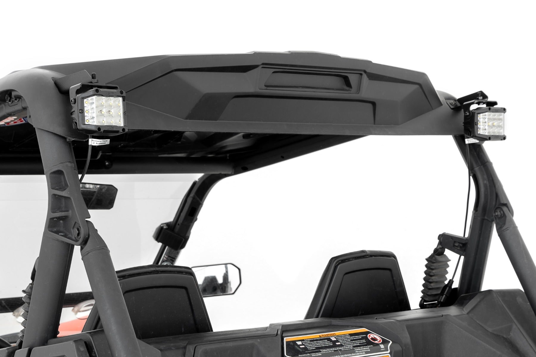 LED Light Kit | Rear Mount | 2" Black Pair | Spot | Can-Am Maverick Sport 1000R