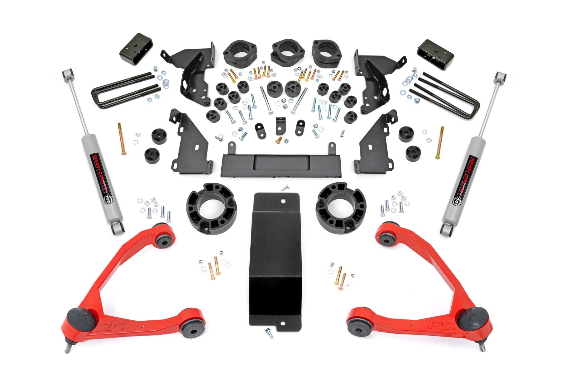 4.75 Inch Lift Kit | Red UCA | Combo | Chevy/GMC 1500 (14-15)