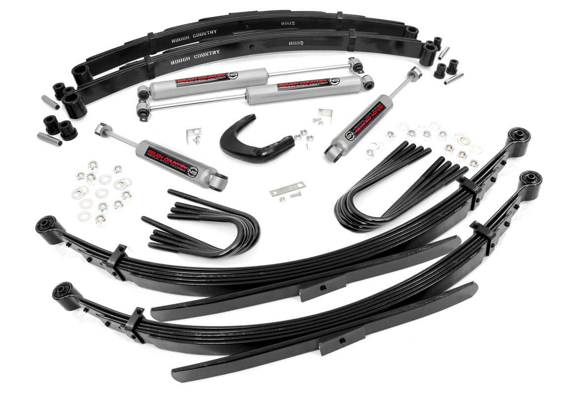 4 Inch Lift Kit | Rear Springs | Chevy/GMC C10/K10 Truck & SUV/K5 Blazer (77-91)