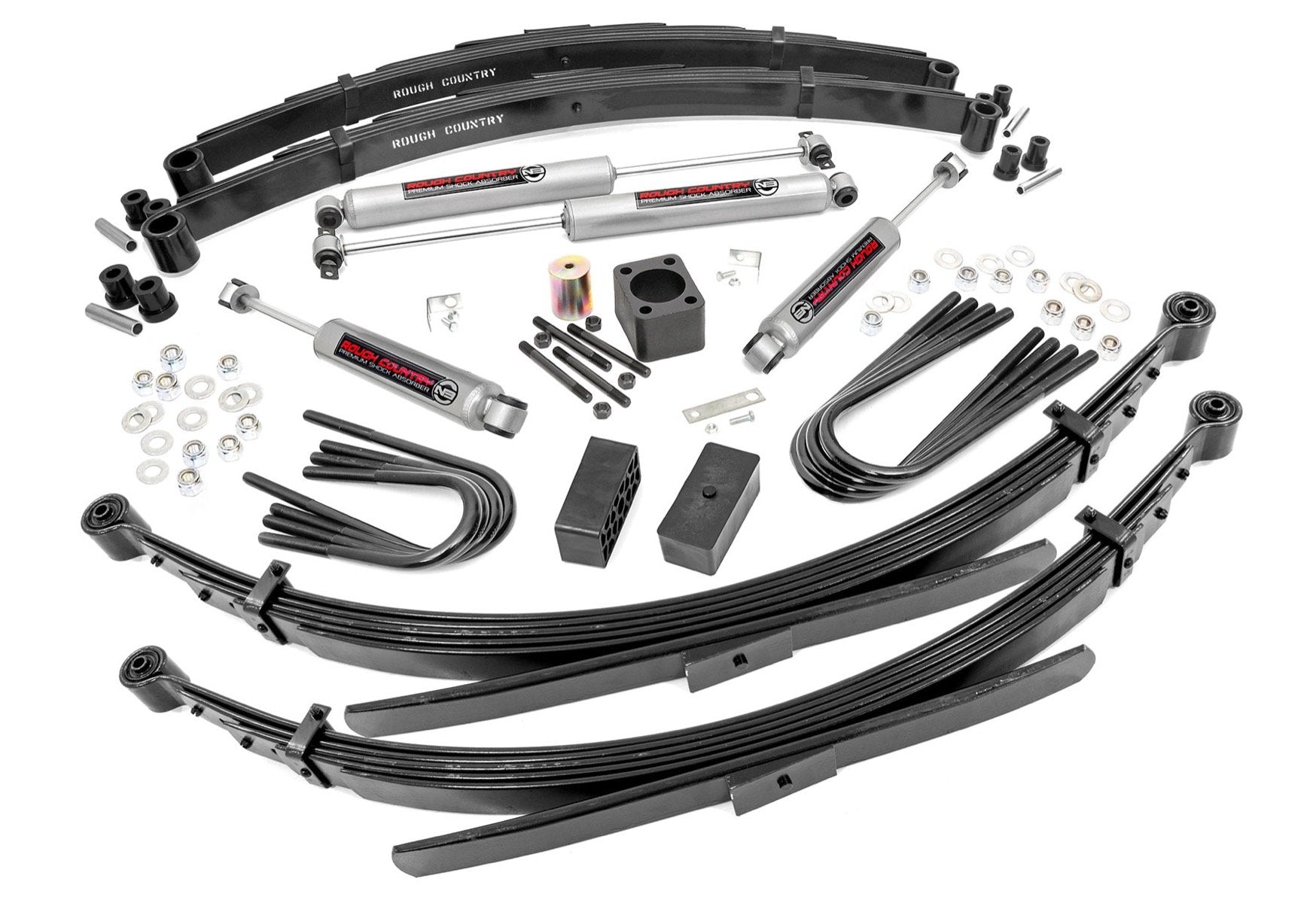 6 Inch Lift Kit | Rear Springs | Chevy/GMC C30/K30 C35/K35 Truck 4WD (77-87)