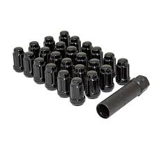 1/2 SPLINE LUG NUT SET 20PC W/KEY K6CS-0012GR