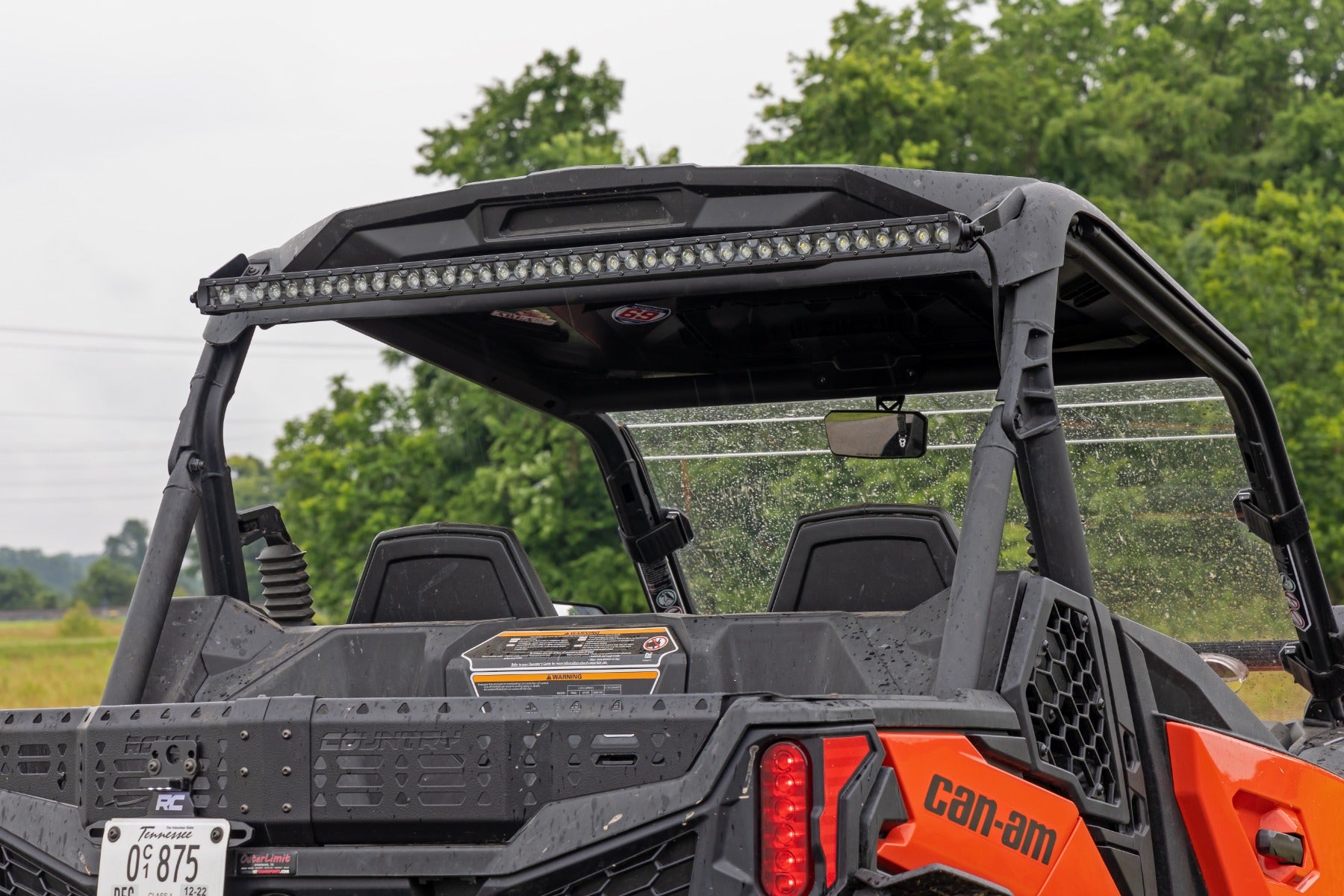 LED Light Kit | Rear Mount | 40" Black Single Row | Can-Am Maverick Sport 1000R