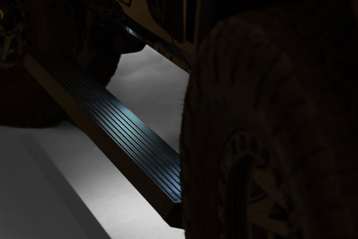 Power Running Boards | Dual Electric Motor | Jeep Gladiator JT 4WD (20-25)
