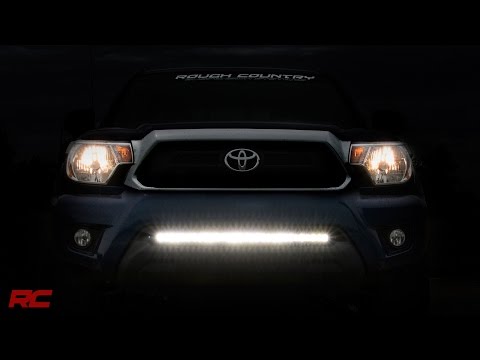 LED Light Mount | Lower Grill | 30" | Toyota Tacoma 2WD/4WD (2005-2015) - Video