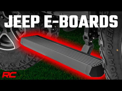 Power Running Boards | Dual Electric Motor | 4 Door | Jeep Wrangler JL (18-24) - Video
