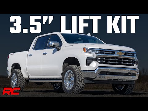 3.5 Inch Lift Kit | Rear Mono Leaf | Chevy Silverado 1500 2WD/4WD (2022-2024) - Video