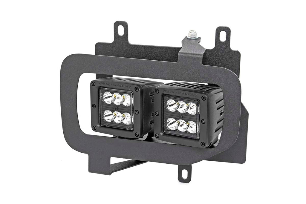 LED Light Kit | Fog Mount | Dual 2" Black Pairs | Spot/Flood | Ford F-150 (15-17)