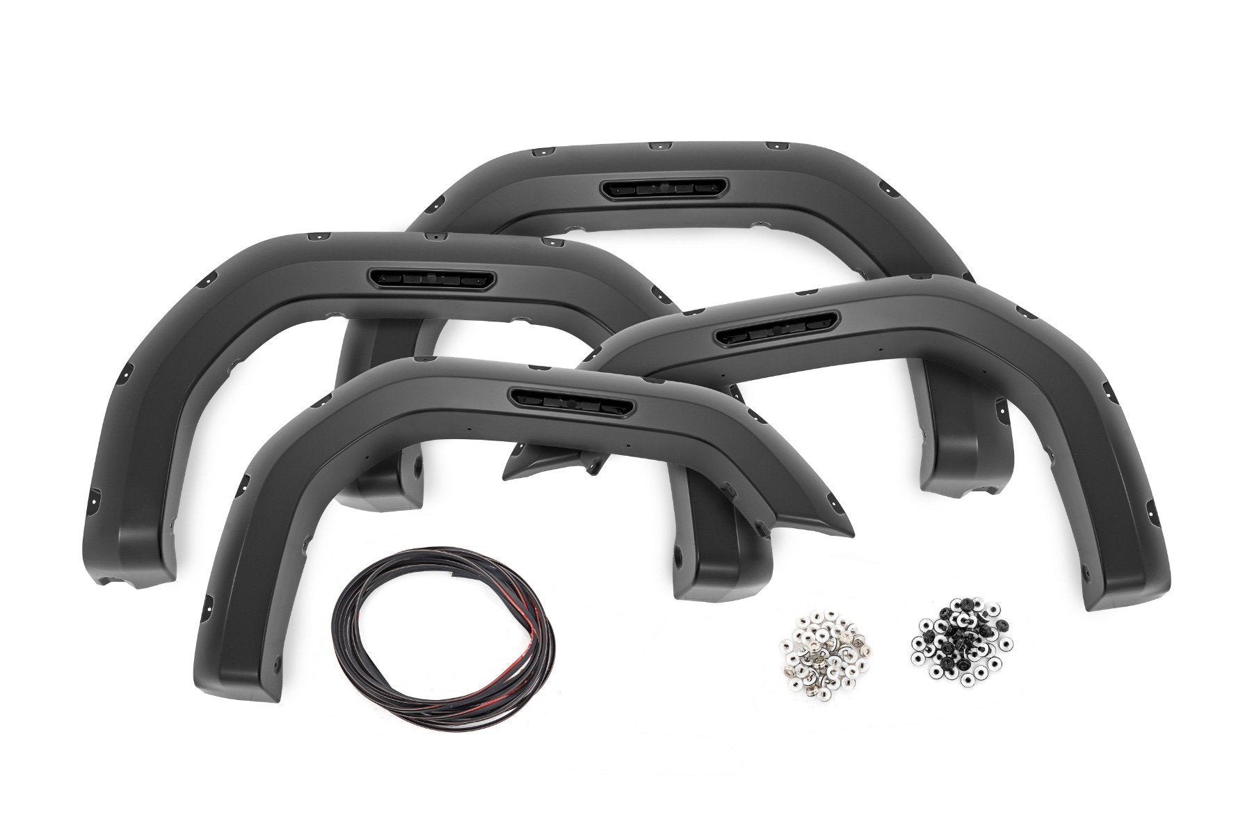 Fender Flares | Sport | GCI Carbon Black | GMC Sierra 2500 HD/Sierra 3500 HD (20-25)