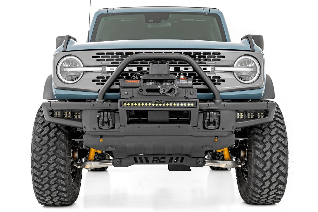 LED Light Kit | Fog Mount | Triple 2" Black Pair | Flood | Ford Bronco (21-25)