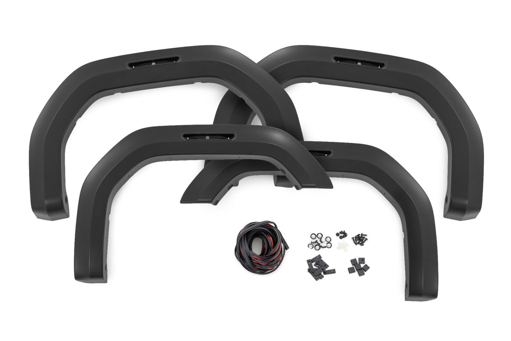 Fender Flares | Sport | GCI Carbon Black | GMC Sierra 2500 HD/Sierra 3500 HD (20-25)