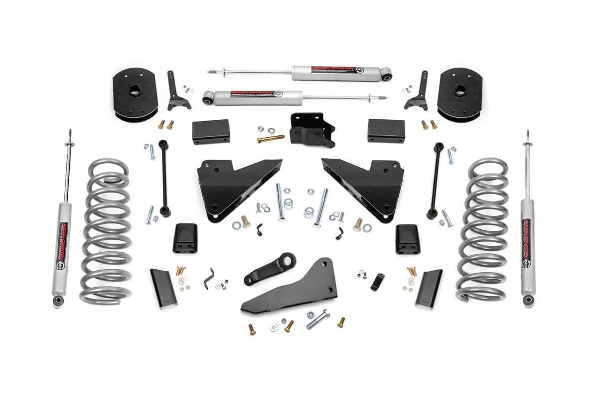 5 Inch Lift Kit | FR Gas Coil | Radius Arm Drop | Ram 2500 4WD (2014-2018)