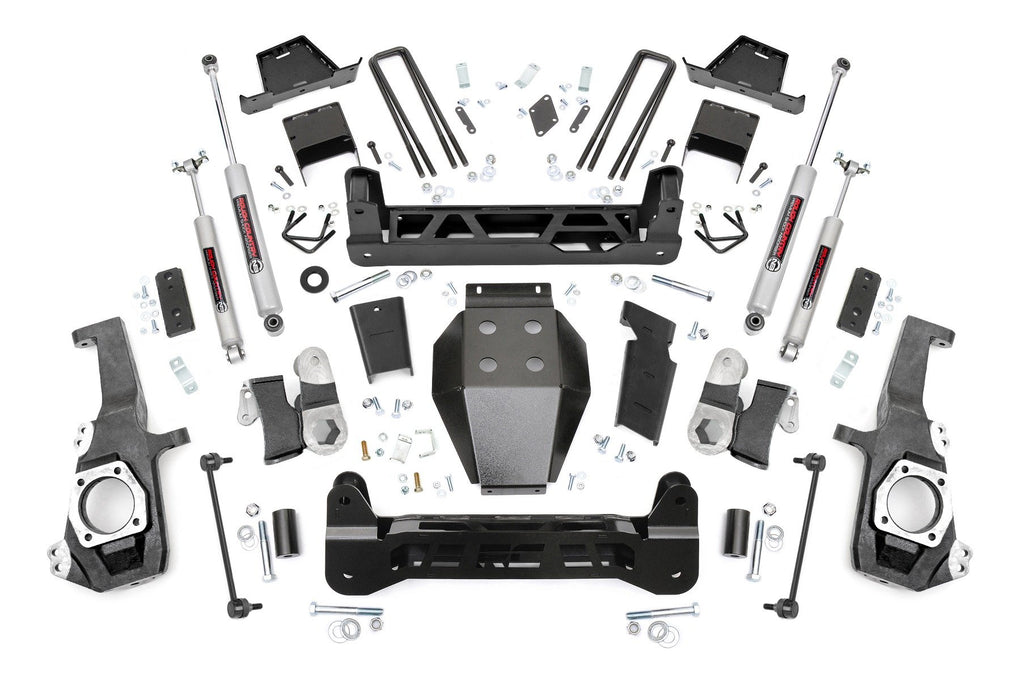 7 Inch Lift Kit | NTD | w/ Overloads | Chevy/GMC 2500HD/3500HD 4WD (20-25)