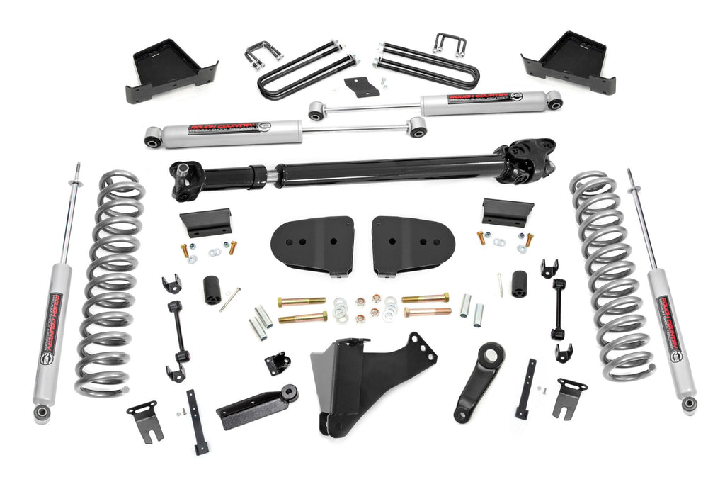 6 Inch Lift Kit | Gas | No OVLD | Ford F-250/F-350 Super Duty 4WD (2023-2025)