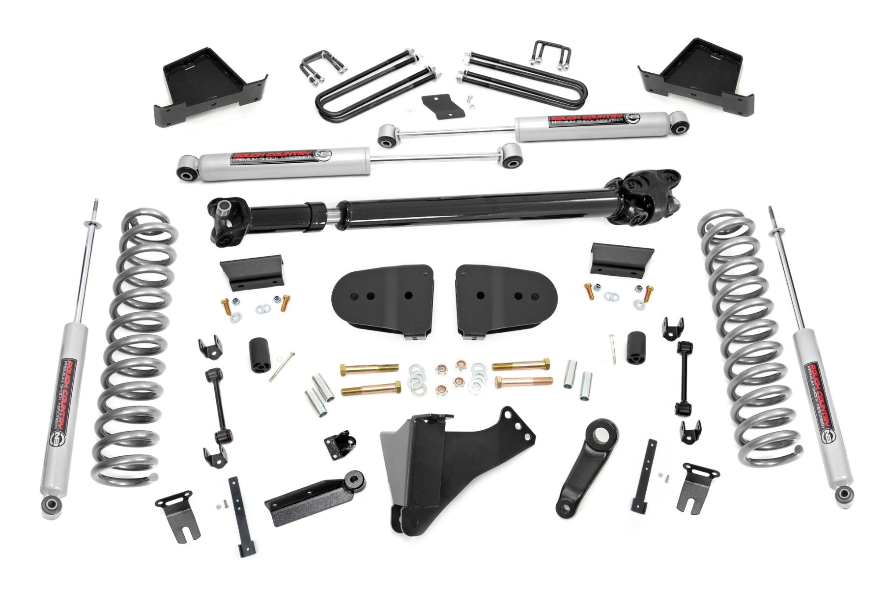 6 Inch Lift Kit | Gas | No OVLD | Ford F-250/F-350 Super Duty 4WD (2023-2025)