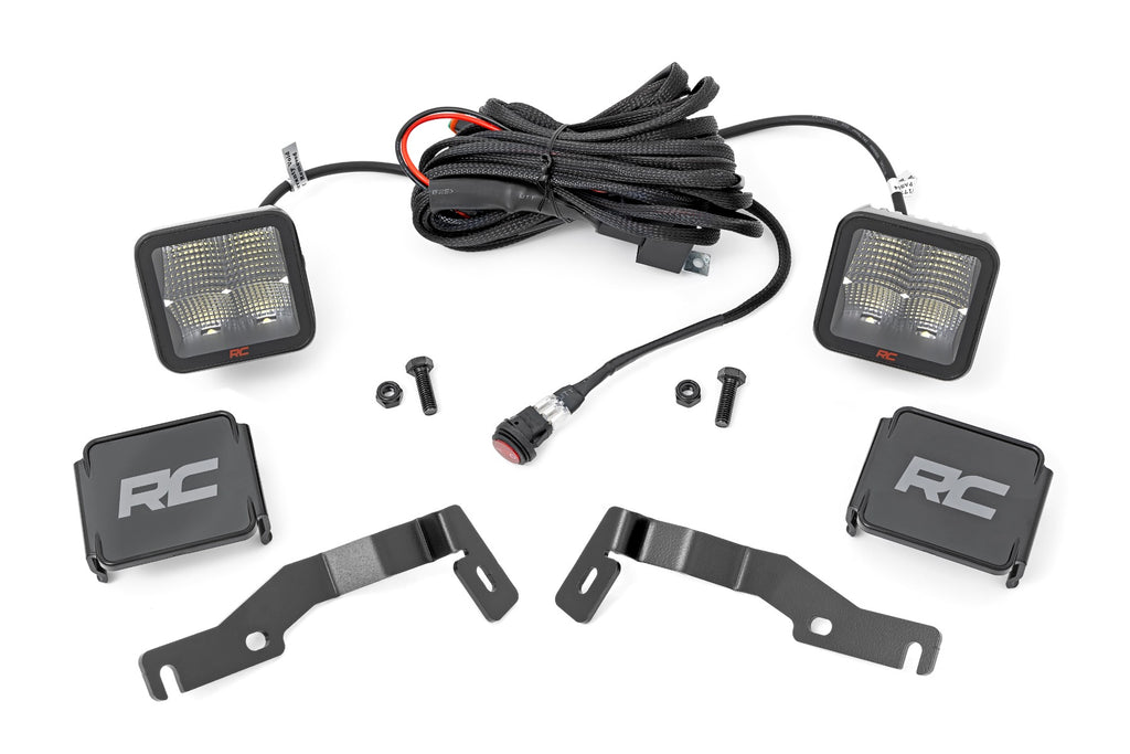 LED Light Kit | Ditch Mount | 2" Spectrum Pair | Spot | Toyota Tacoma (24-25)