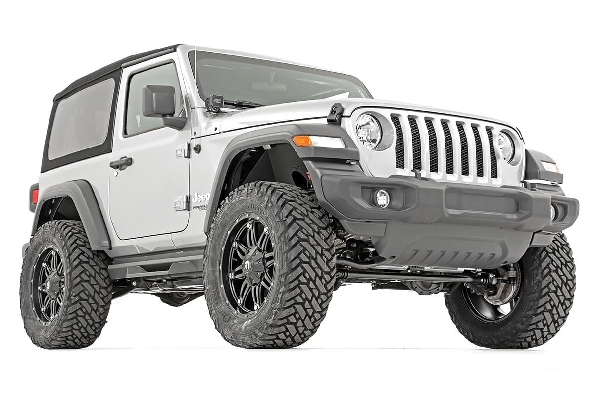 3.5 Inch Lift Kit | Adj Lower | FR D/S | Jeep Wrangler JL 4WD (2024-2025)