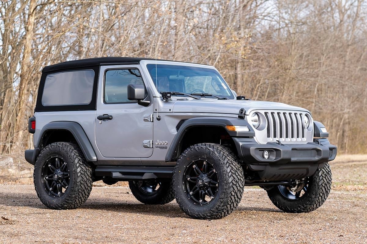 3.5 Inch Lift Kit | Adj Lower | FR D/S | Jeep Wrangler JL 4WD (2024-2025)