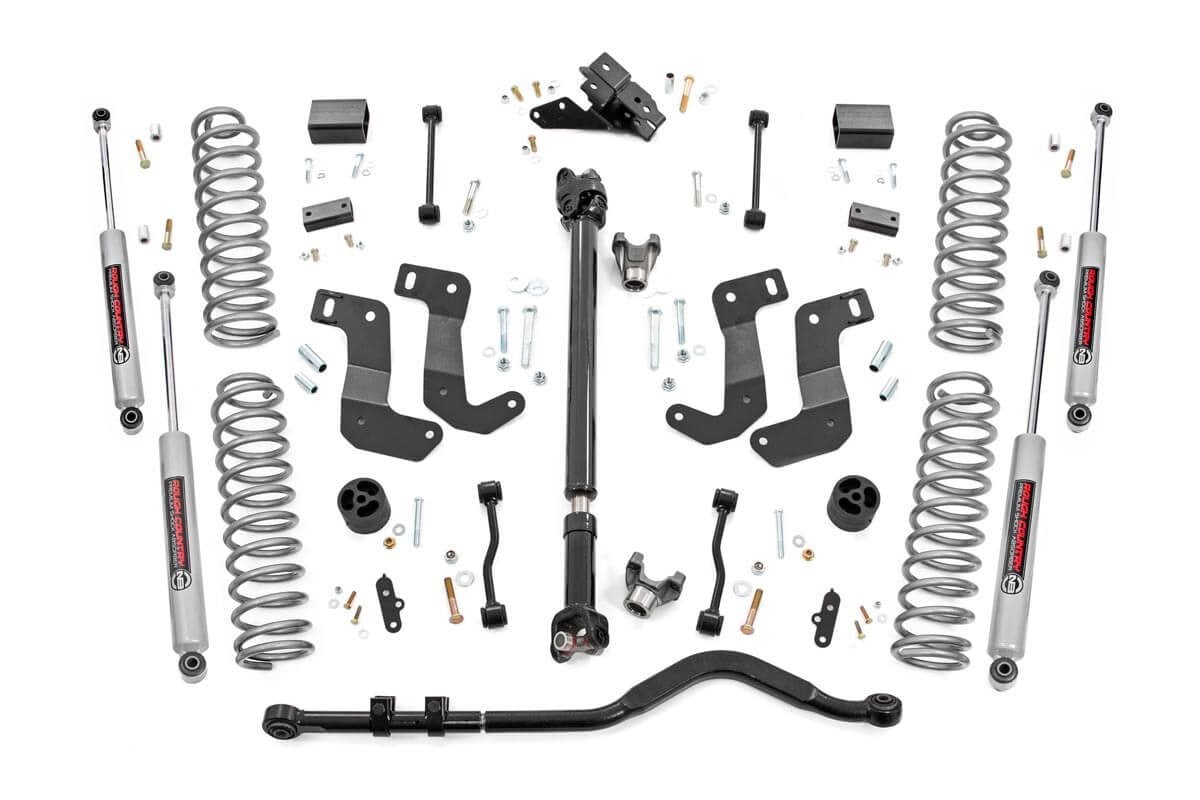 3.5 Inch Lift Kit | C/A Drop | FR D/S | Jeep Wrangler JL 4WD (2024-2025)