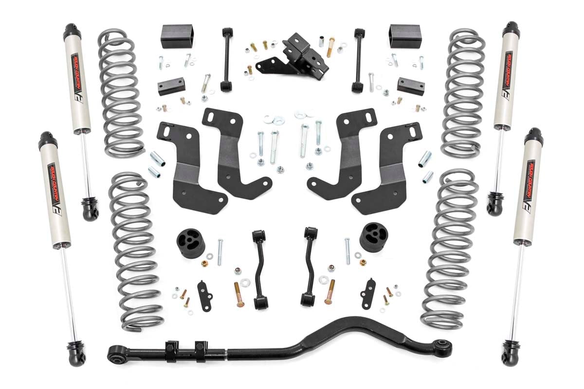 3.5 Inch Lift Kit | C/A Drop | Stage 1 | V2 | Jeep Wrangler Unlimited (24-25)