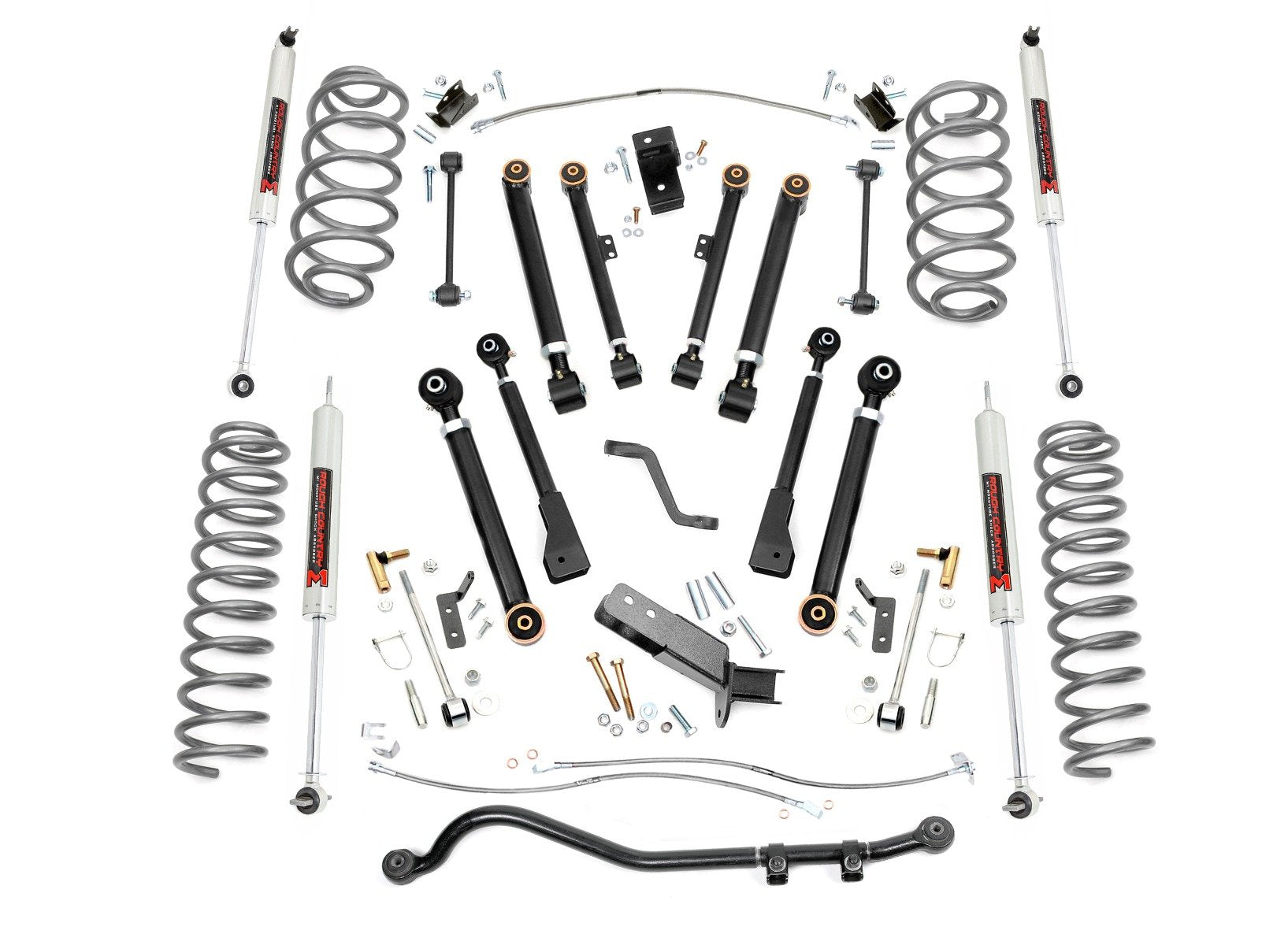 4 Inch Lift Kit | X-Series | M1 | Jeep Wrangler TJ (97-06)/Wrangler Unlimited (04-06) 