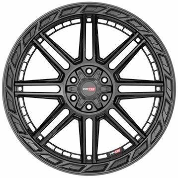 501221043-18GB Vortek VRP-501 22x10 5x127 5x139.7 -18 Cb 78.1 Gloss Black
