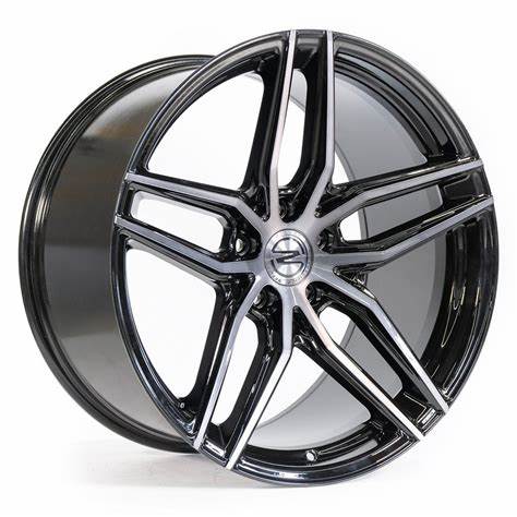 20X10 6-135/6-139.7/6-5.50 -18 106.1 ELITE FORCE MOSSBERG GBDDT GLOSS BLK/BRUSHED DDT BLK E544201098