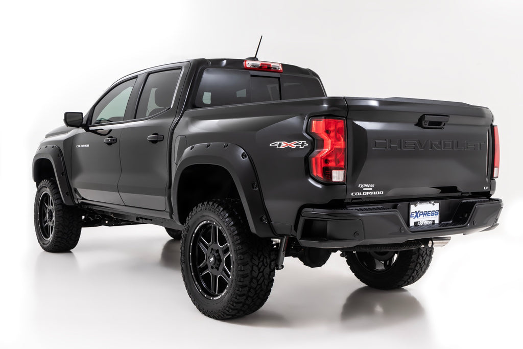 Pocket Fender Flares | GBA Gloss Black | Chevy Colorado 2WD/4WD (2023-2025)