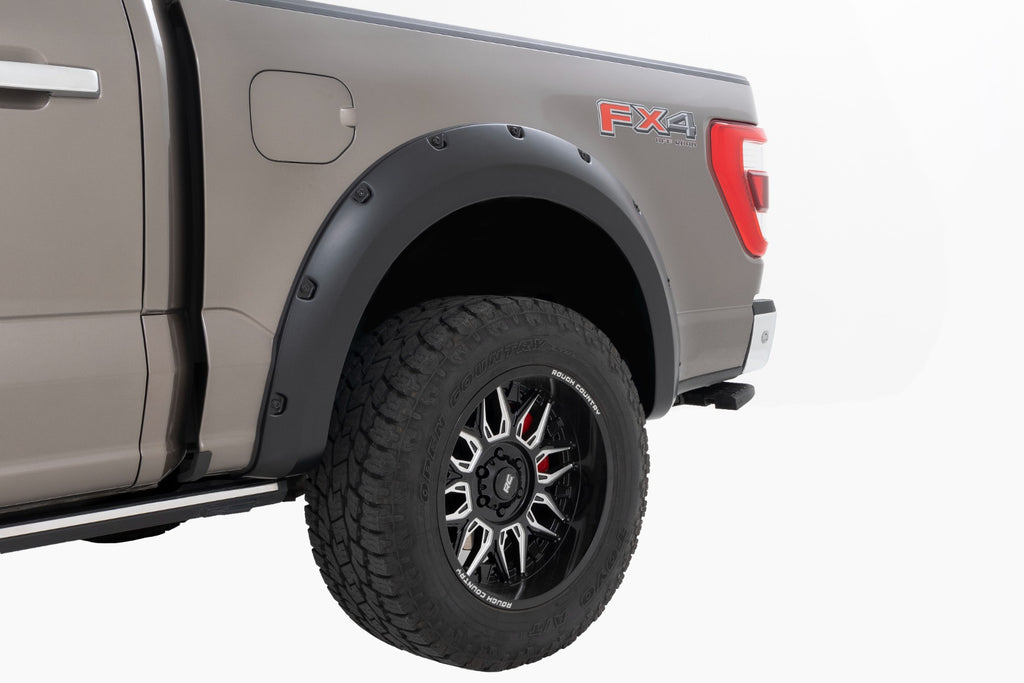Pocket Fender Flares | JX Lead Foot | Ford F-150 2WD/4WD (2021-2025)