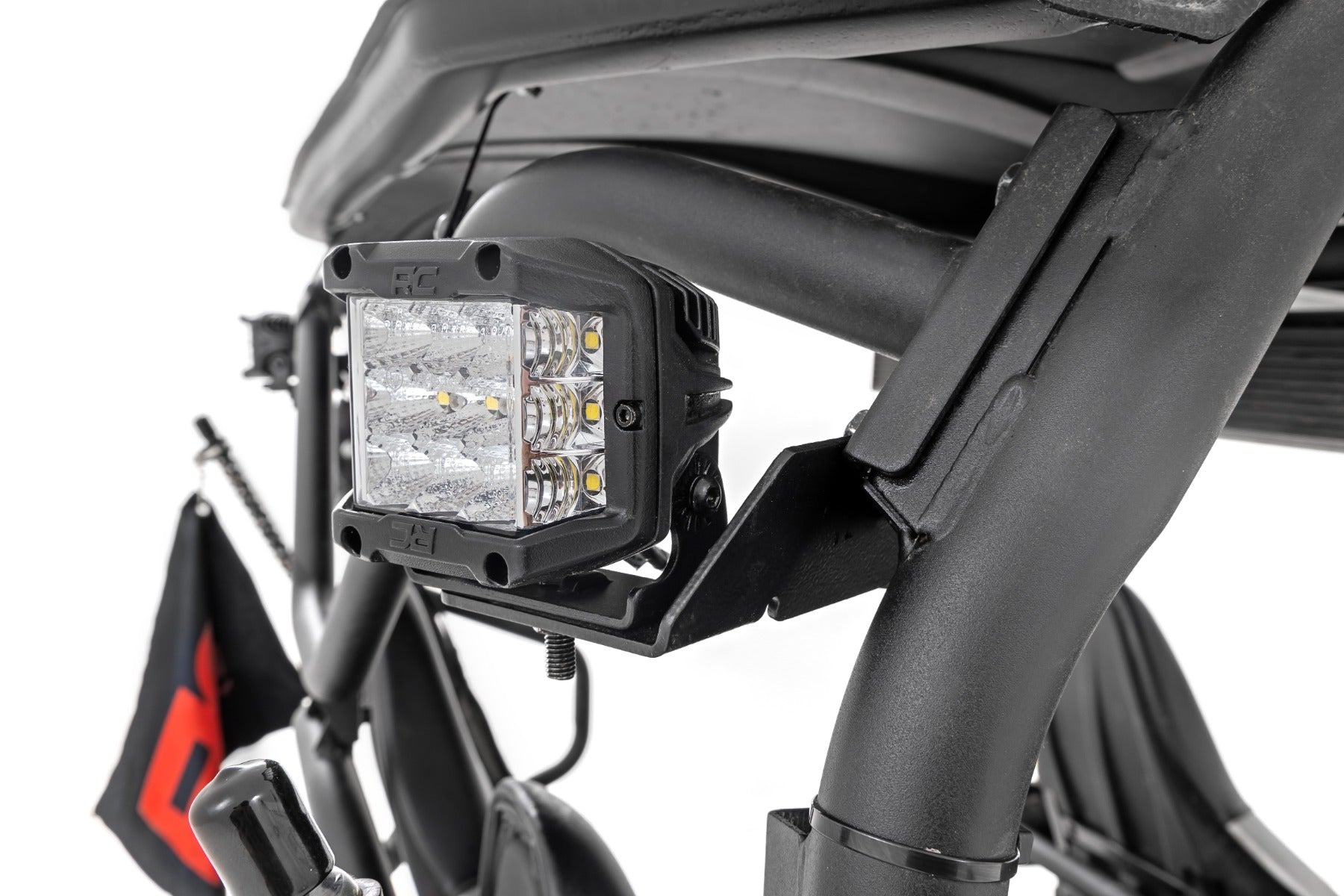 LED Light | Rear Mount | 2" Black Pair | Spot | Kawasaki Teryx 4 1000/Teryx 800 