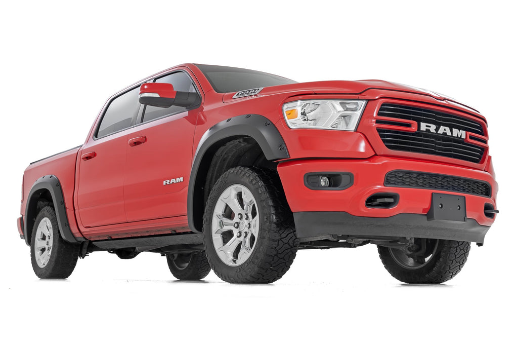 Pocket Fender Flares | PRP Deep Cherry Red Crystal | Ram 1500 2WD/4WD (19-24)
