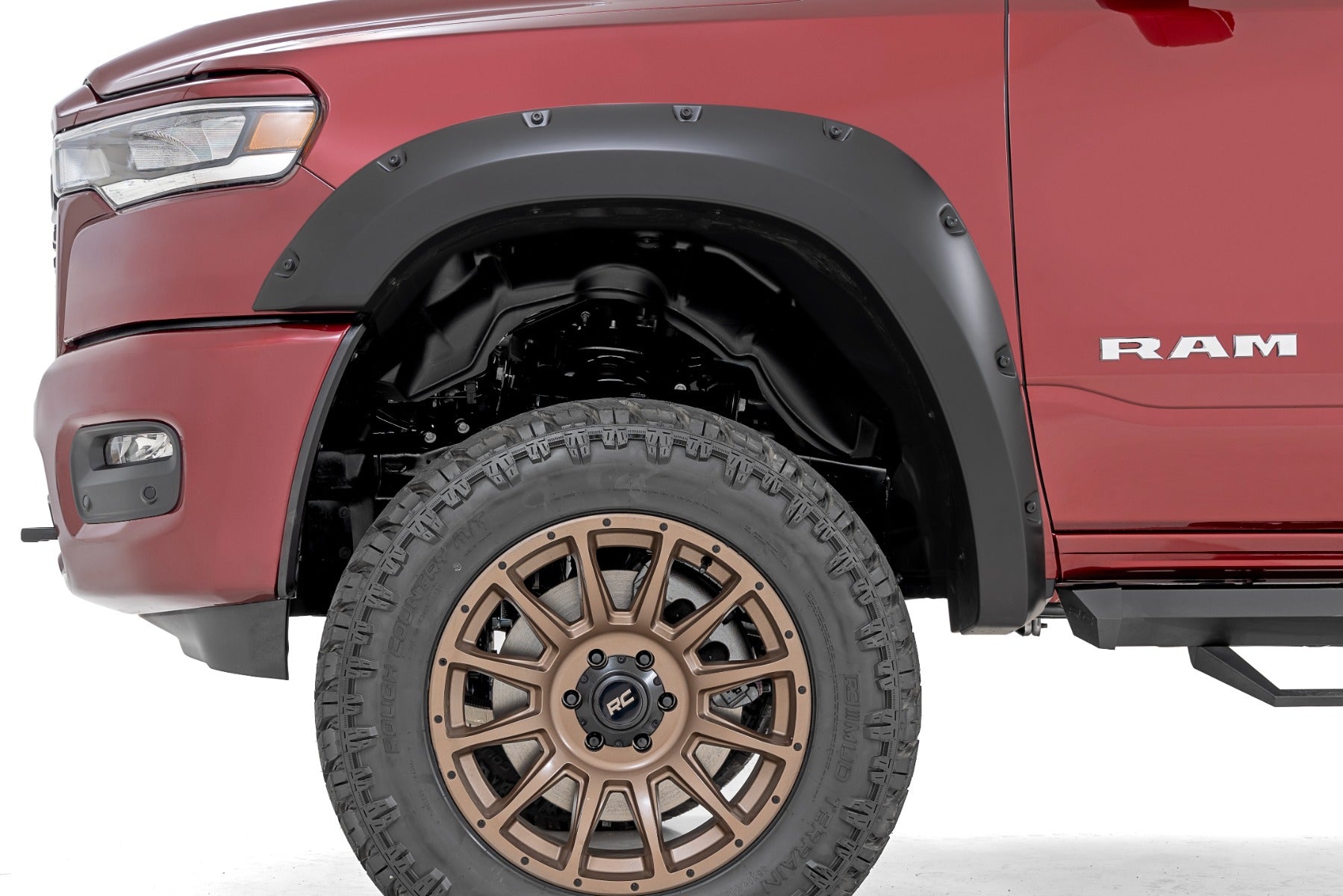 Pocket Fender Flares | PW7 Bright White | Ram 1500 2WD/4WD (2025)