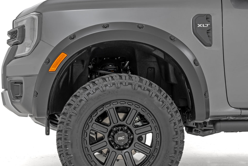 Pocket Fender Flares | NE Cactus Gray | Ford Ranger 2WD/4WD (2024-2025)