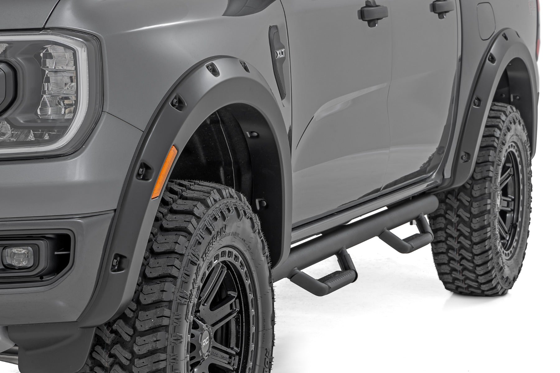 Pocket Fender Flares | JS Iconic Silver | Ford Ranger 2WD/4WD (2024-2025)