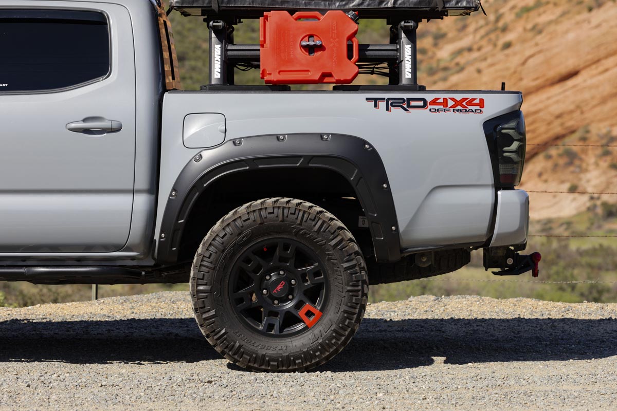 Fender Flares | Defender | 1H5 Cement | Toyota Tacoma 2WD/4WD (2016-2023)