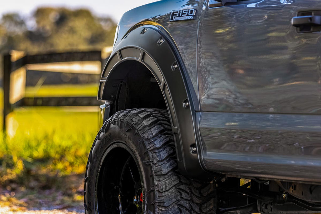 Fender Flares | Defender | J7 Magnetic Gray | Ford F-150 2WD/4WD (2015-2020)