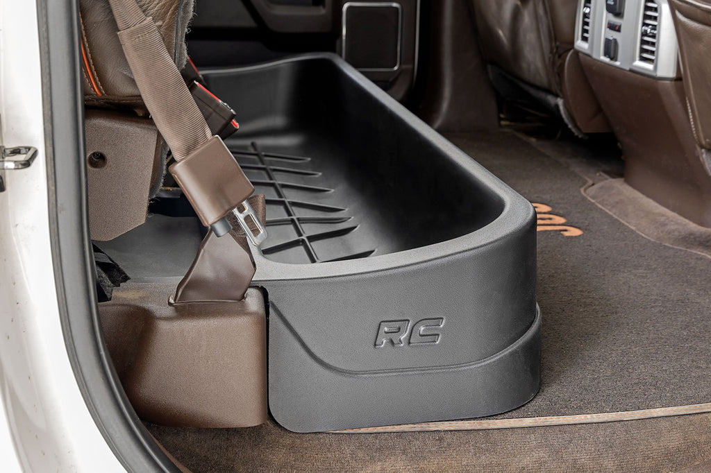 Under Seat Storage | Crew Cab | Ford F-150/F-250/F-350/Raptor  (2015-2025)