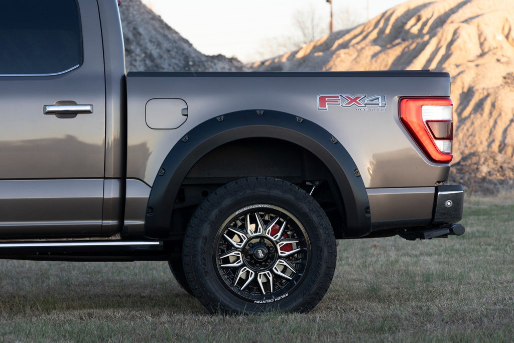 Pocket Fender Flares | E7 Velocity Blue | Ford F-150 2WD/4WD (2021-2025)