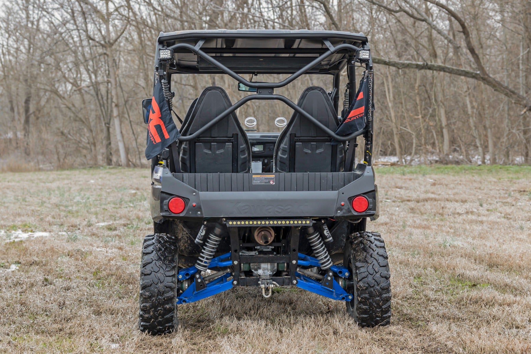 LED Light Kit | Rear Mount | 2" Black Pair | Flood | Kawasaki Teryx 4 1000/Teryx4 800 