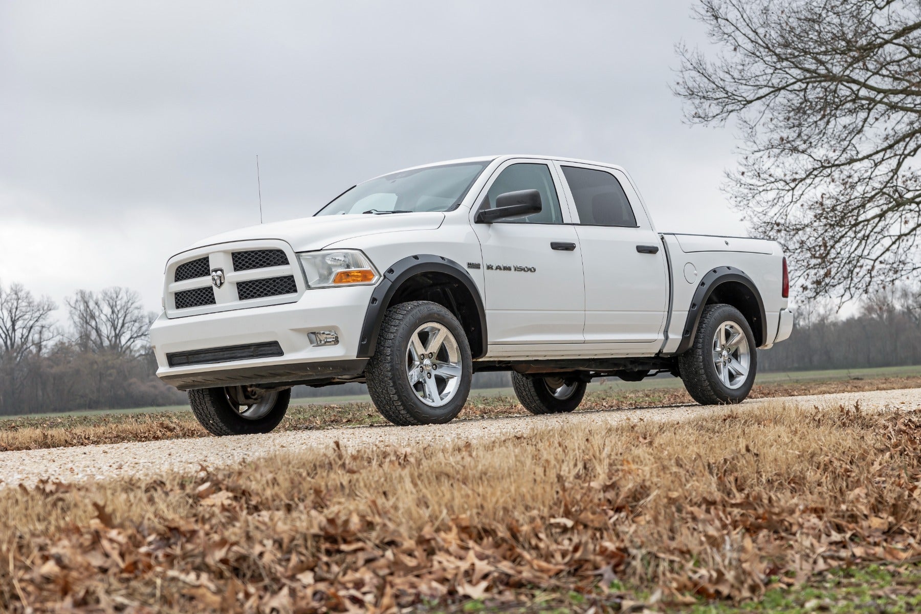 Pocket Fender Flares | GW7 Bright White | Ram 1500 2WD/4WD (2010-2018 & Classic)