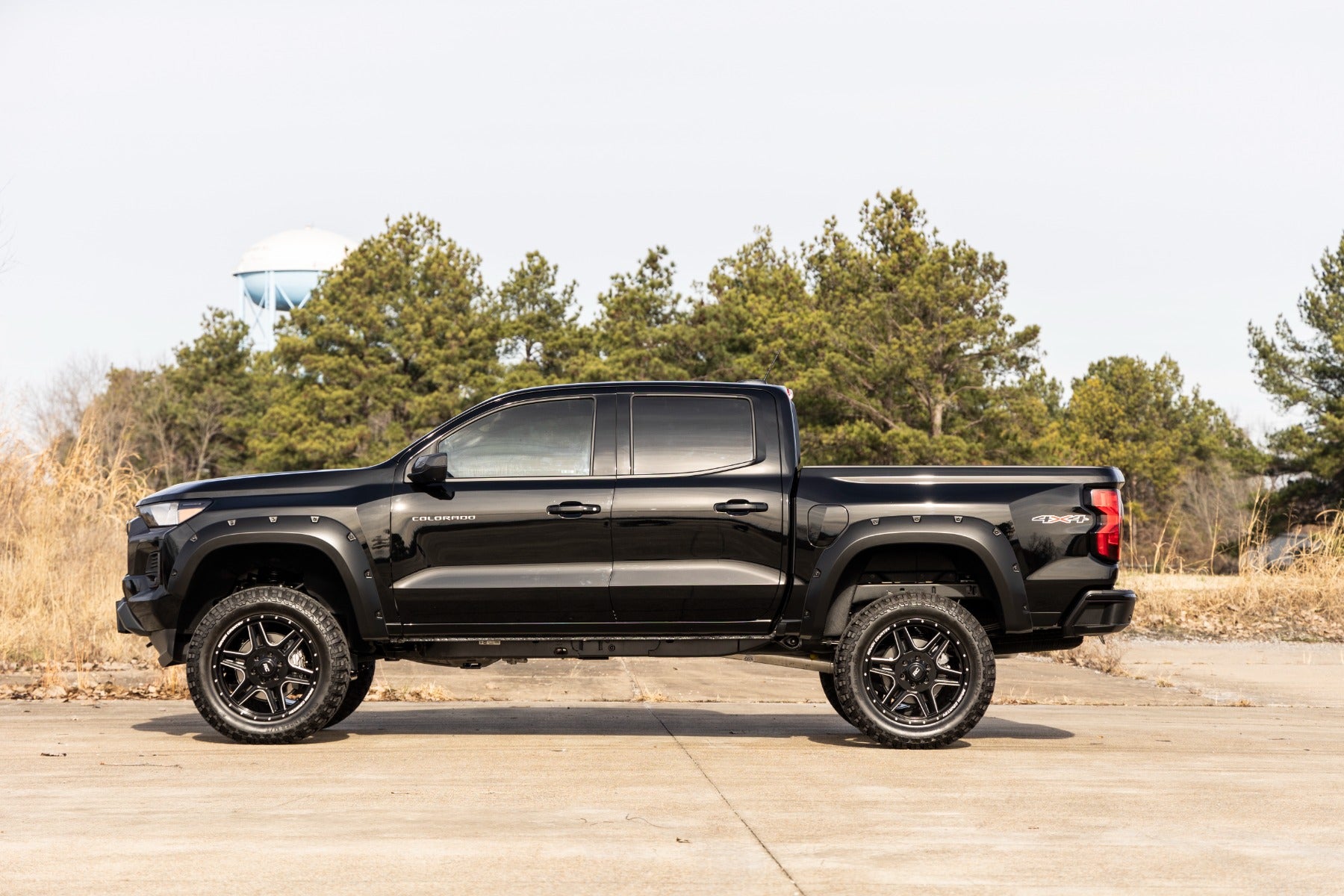 Pocket Fender Flares | GXD Sterling Grey Metallic | Chevy Colorado (23-25)
