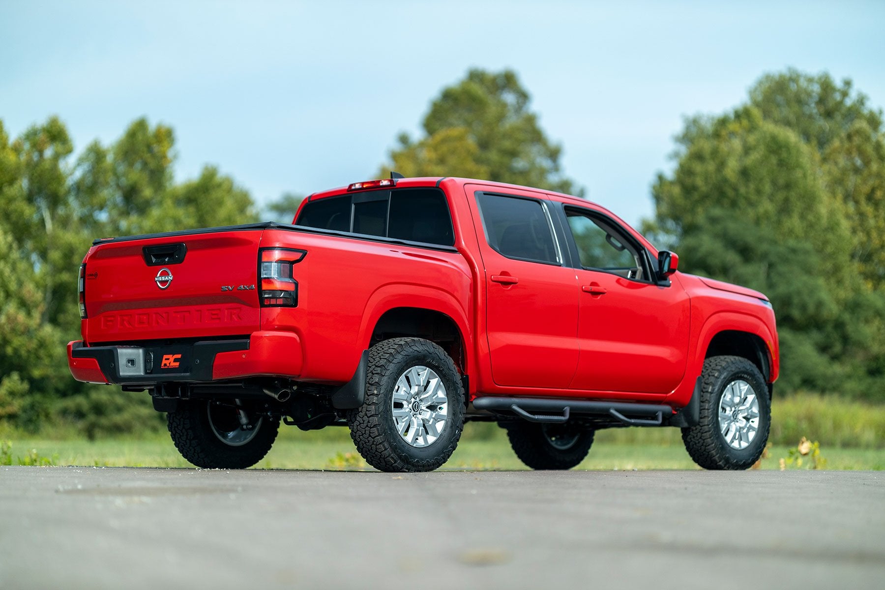 2.5 Inch Leveling Kit | Red Spacers | Nissan Frontier (05-25)/Xterra (05-15) 