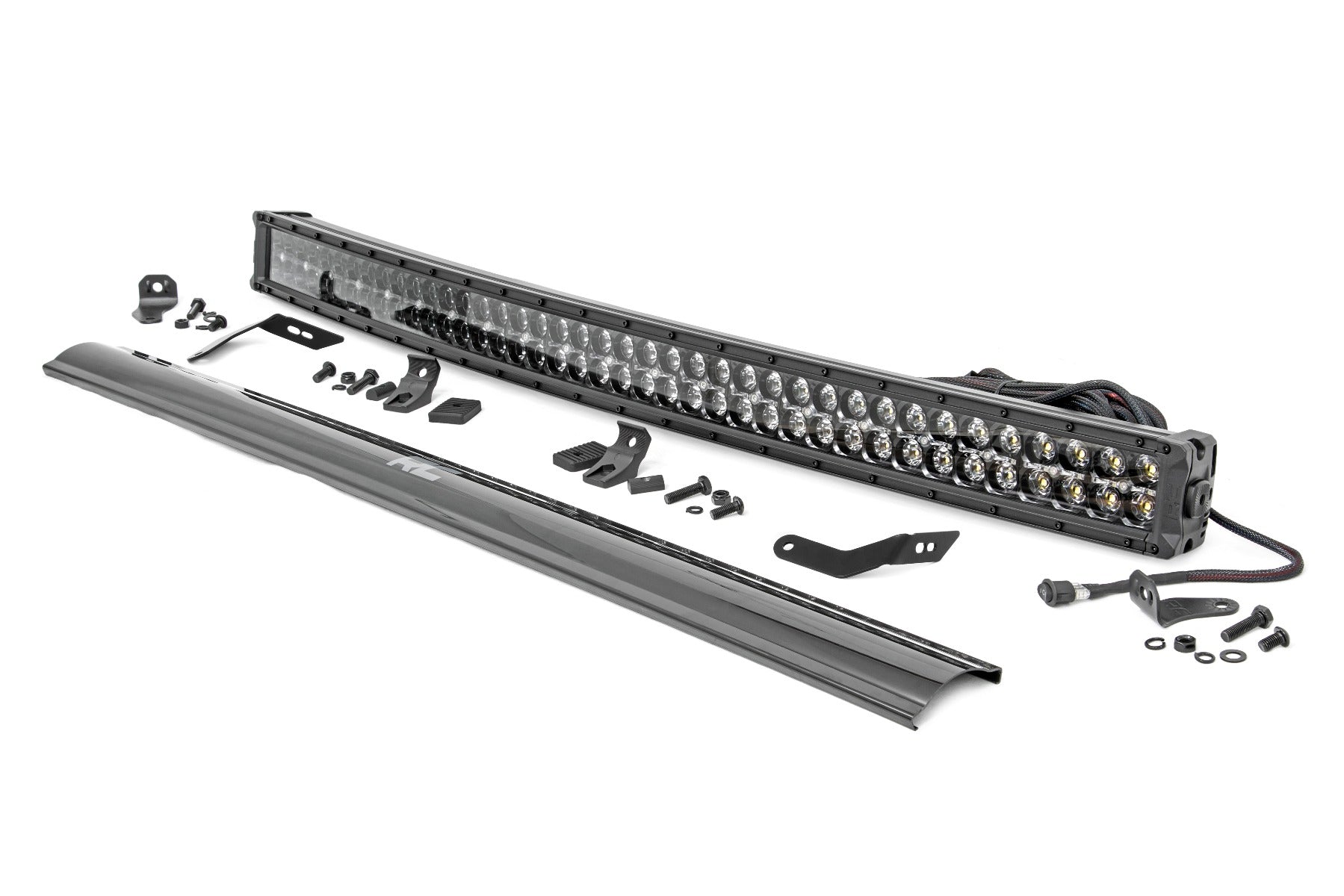 LED Light Kit | Front Mount | 40" Black Dual Row | White DRL | Honda Talon 1000 
