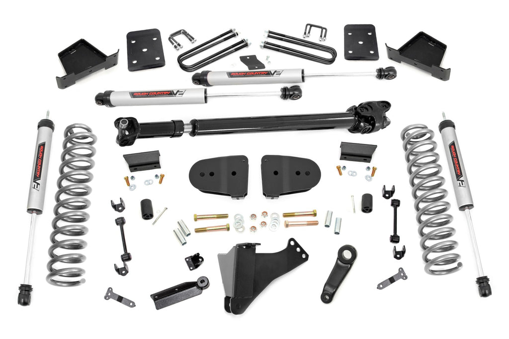 6 Inch Lift Kit | No OVLDS | D/S | V2 | Ford F-250/F-350 Super Duty (23-25)