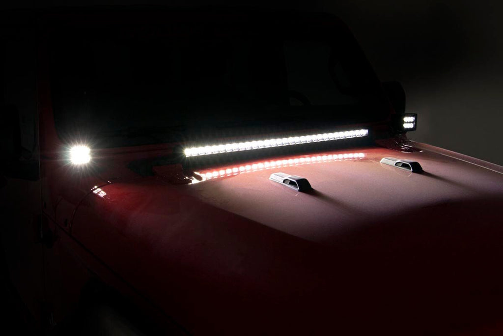 LED Hood Kit | 30" | Spectrum Series | Jeep Gladiator JT/Wrangler JL (18-25)