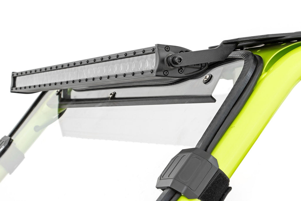 LED Light Kit | 30 Inch Curved | Front Bracket | Black Series | Polaris RZR Turbo S4 