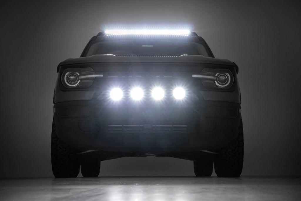 LED Light Kit | Roof Rack Mount | 40" Black Single Row | Ford Bronco Sport (21-25)