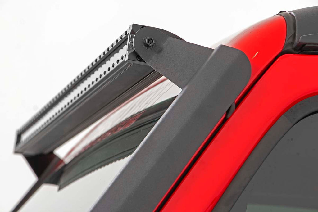 LED Light Kit | Windshield | 50" Spectrum Single Row | Jeep Gladiator JT/Wrangler JL (18-25)